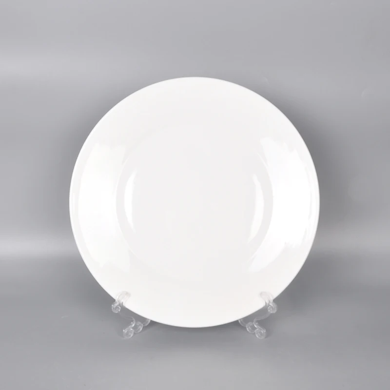 Sample Available Factory Porcelain Plates Restaurant Ceramic Dinner Hotel Dinner Dishes Plates Sets Dinnerware