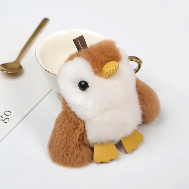
Fashion Plush Penguin Keychain Fur key chain Penguin doll Little penguin plush toy Holiday gifts children factory 