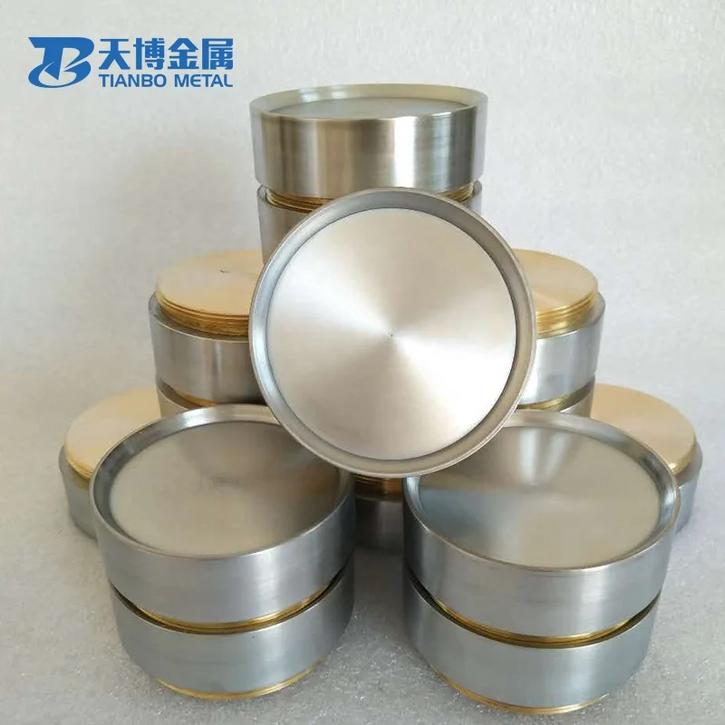 Best-Selling Mo Nb molybdenum niobium alloy sputtering target photovoltaic and optical devices baoji tianbo metal company