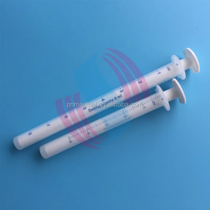 Reuseable Baby oral 5 ml dosing pipette with PP PE material