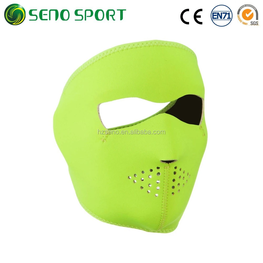 Wholesale Price Custom Printing Neoprene Motorcycle Full Face Mask
