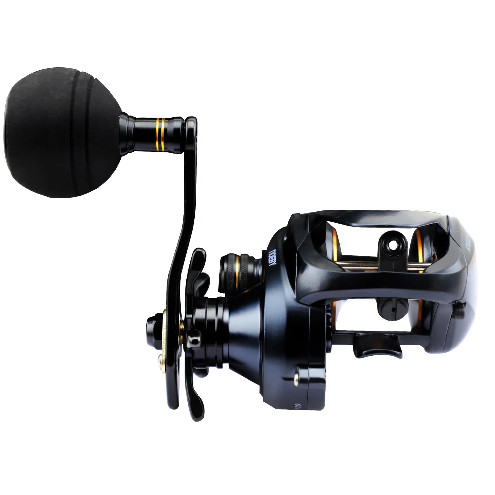 NOEBY max drag power 12kg low profile baitcast reel