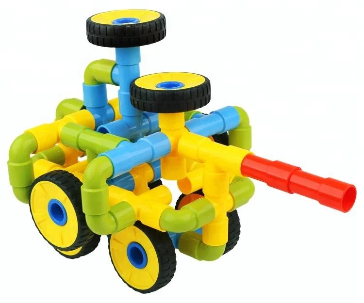 
DIY puzzle building blocks toy water pipe educational pipes toy blocks for Children 