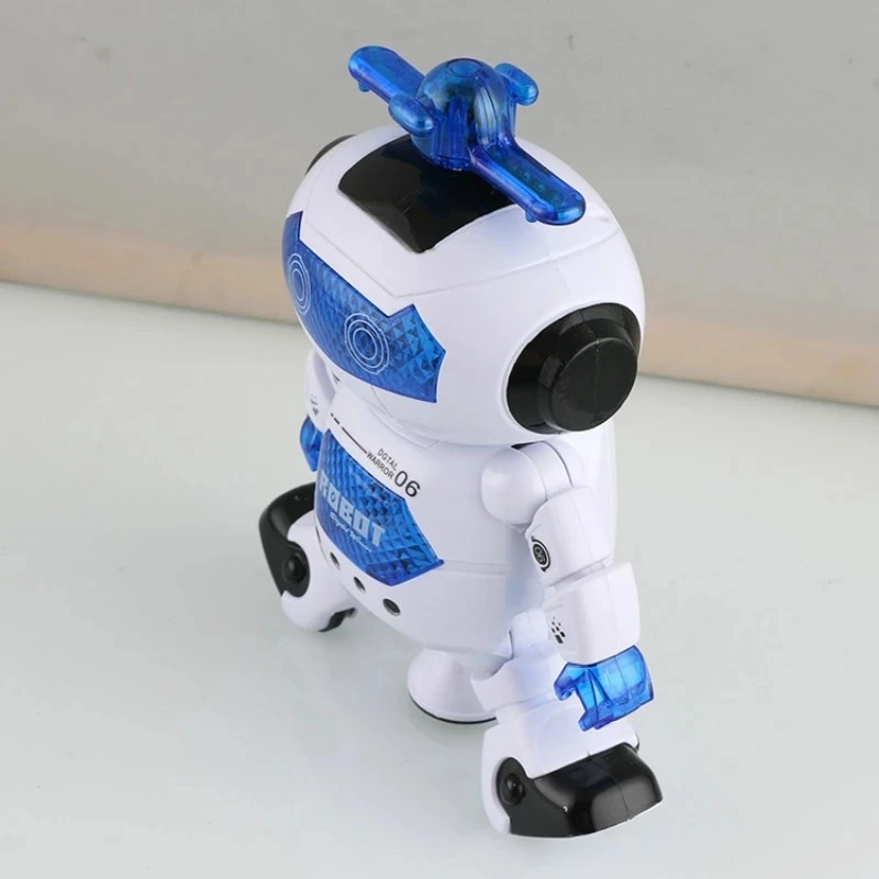 
Electric robot toy LED Light Music Dancing Robot Toy Children Electronics toys 