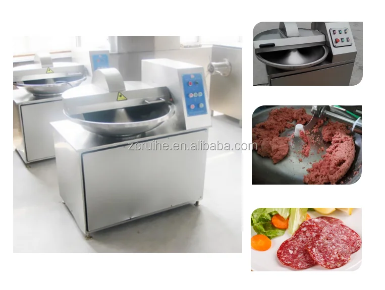 Multifunction Meat chopper bowl cutter/vegetable cutting machine/sausage meat bowl chopper
