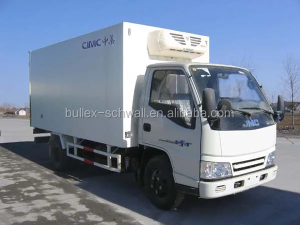 Refrigeration Unit Truck Refrigerator Van Truck For Meat And Fish