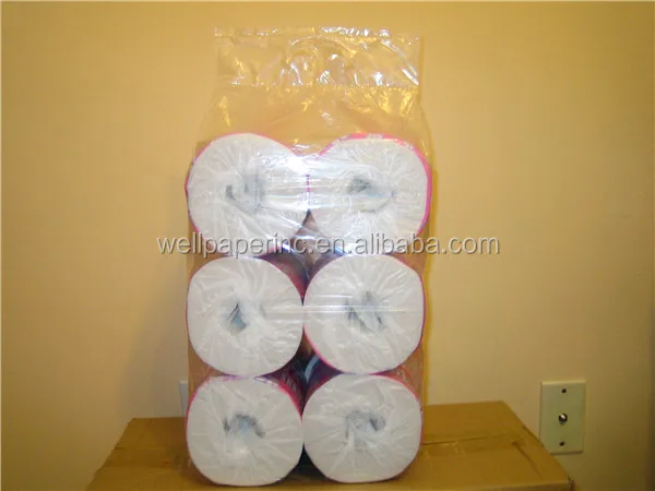 Easy Soluble in water Embossing Standard Toilet Tissue Paper Roll for USA Market from China supplier