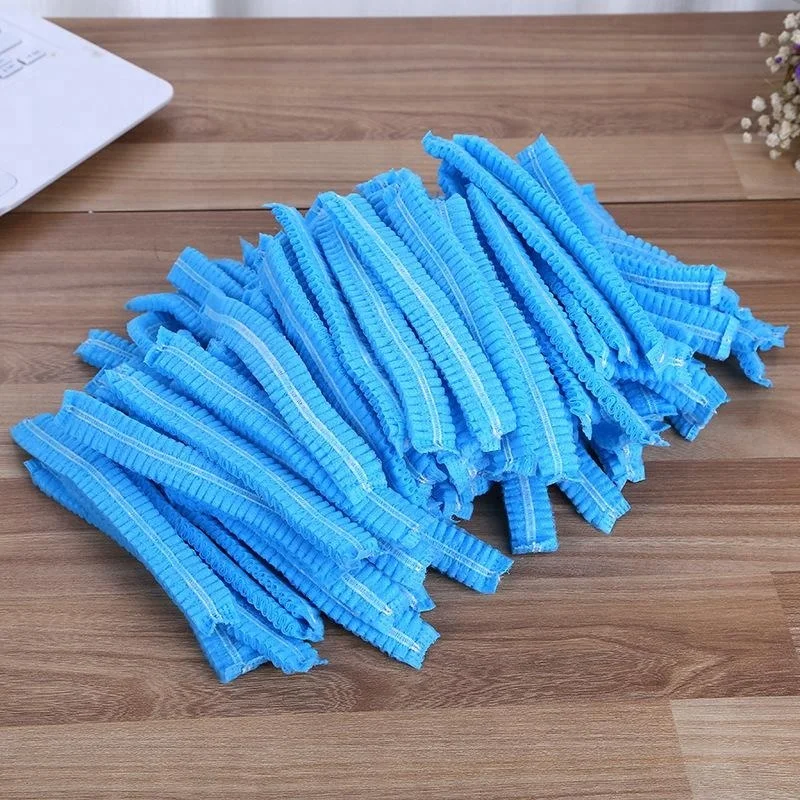 
disposable nonwoven round cap surgical nonwoven bouffant caps patient caps 