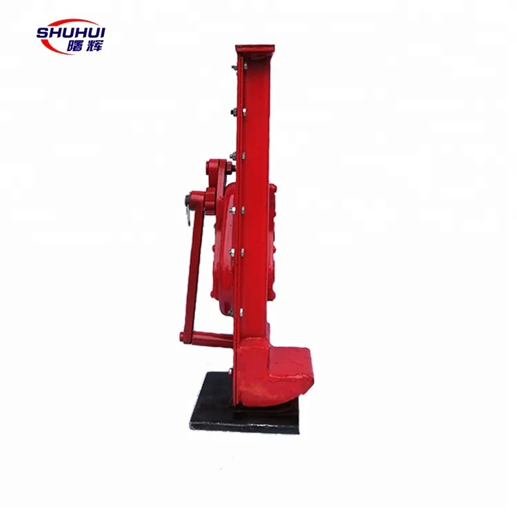 KD type hand mechanical screw steel lifting jack price rack and pinion jack