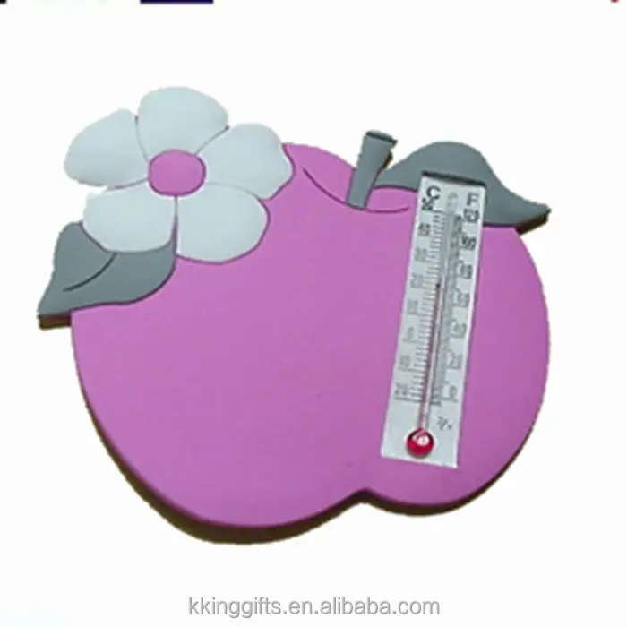 Carton design funny shaped digital magnet thermometer to 100 degree