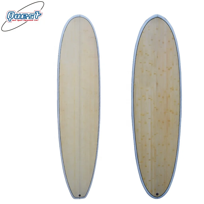 Bamboo Minimal Board EPS Surfboard Epoxy Funboard For Surfing