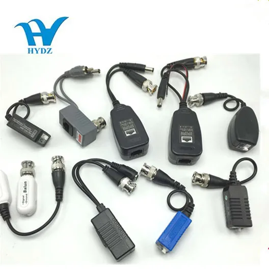 Video Balun for CCTV camera system with bnc