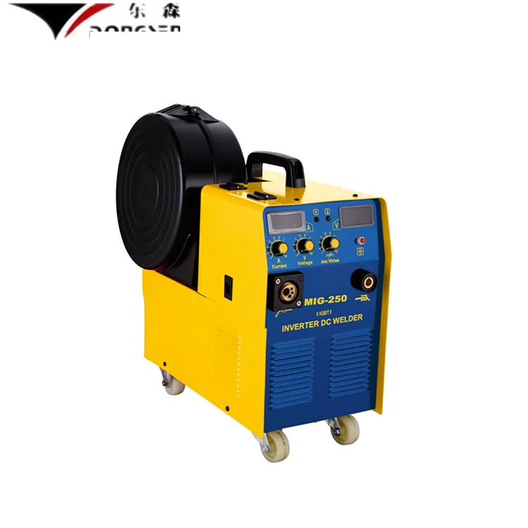 Professional 15 kg wire disc with luxury universal wheel welding 2T/4T function adjustment gas welding machine