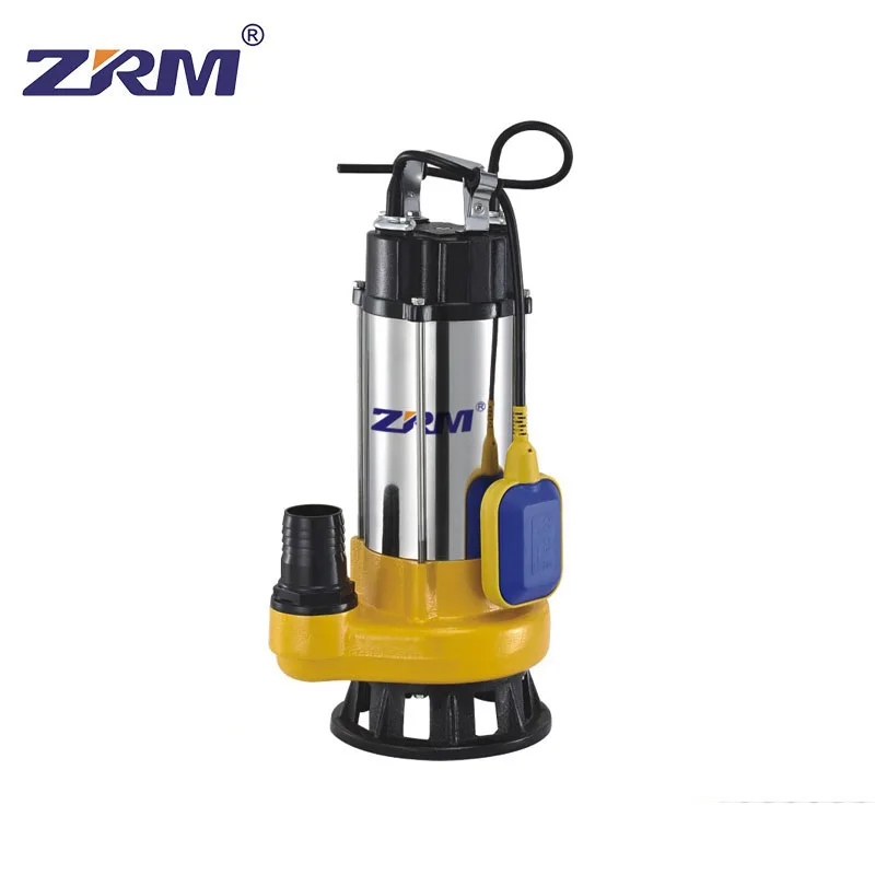 0.75Kw 220v/50hz Portable Submersible Centrifugal Sump Sewage Water Pumps