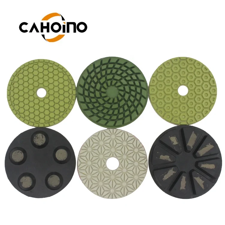 Diamond Tools Wet Dry 4 Inch Grit Diamond Floor Concrete Polishing Pad