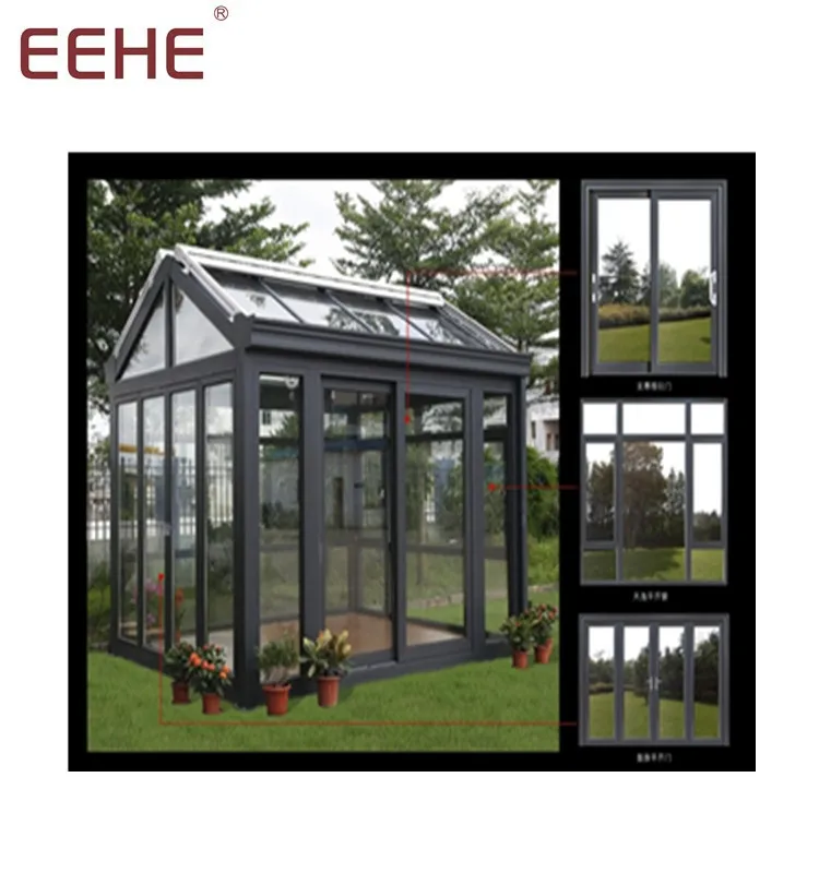 
victorian sun room for garden, full glass house 