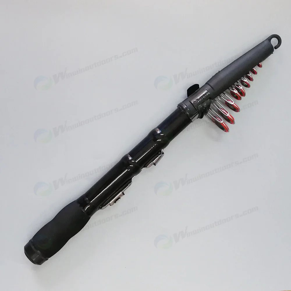 supper hard cheap price spinning reel Telescopic glass fiber fishing rods