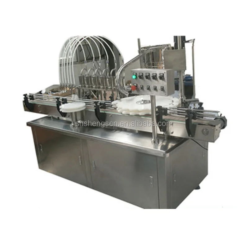 Производственная линия для дополнительного заполнения машина для вязкой жидкости