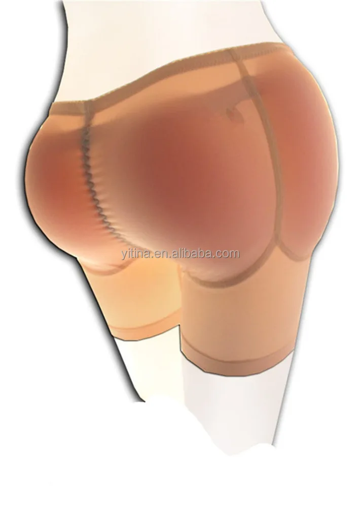 4pcs Silicone Pads Push up panties SL005 Sexy Silicone Butt Pads Enhancer False Ass Lift Silicon Fake Buttocks Padded Panties