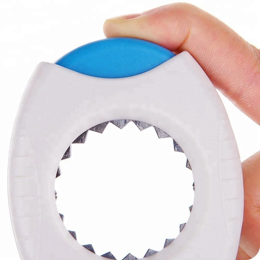 Egg Topper Cutter - Stainless Steel Blades Hard Soft Egg Opener