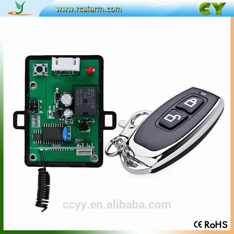 рф 433mhz/315mhz китай авто дверь контроллер и передатчик cy401pc& cy027- 2