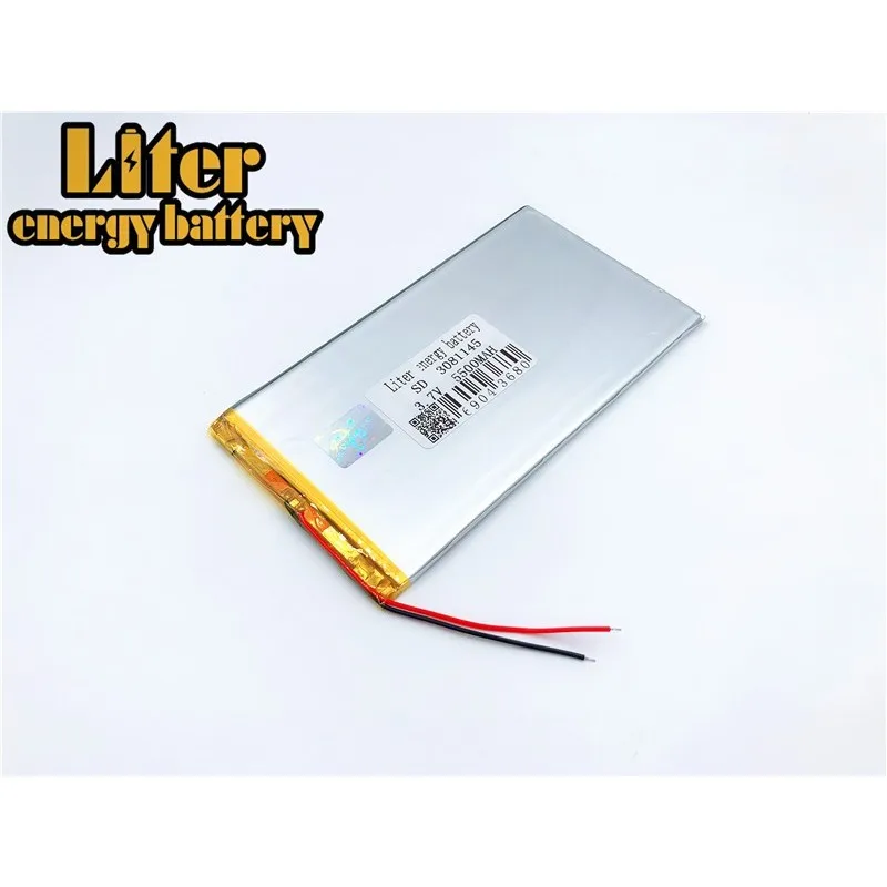 3.7 V 5500mah 3081145 3080145 tablet battery brand tablet gm lithium polymer battery