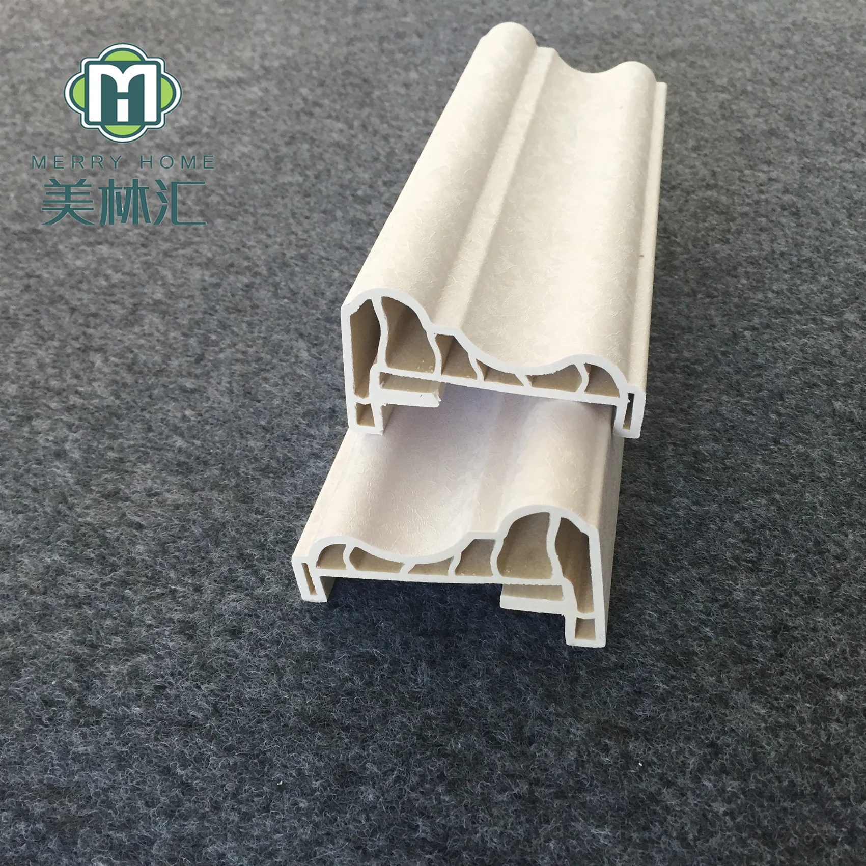 
White Skirting Line PVC Skirting Plastic Skirting Board Covers for Floor Decorative Polystyrene 5 Years Modern 3D Model Design 