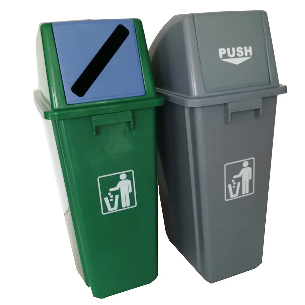 Сделано в Китае комнатный пластиковый контейнер для мусора объемом 58