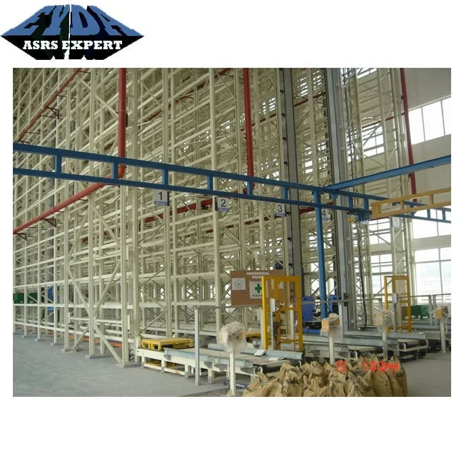 Автоматизированная складская система автоматического хранения в Гуанчжоу Eyda с эффективными стеллажами и