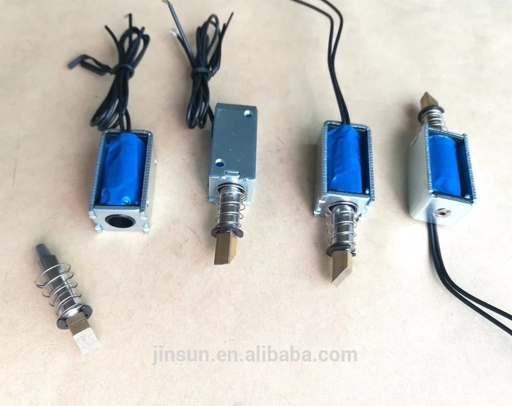 
JSO-0730 12V or 24V DC cabinet lock dc open frame solenoid lock 