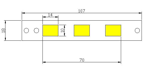 LED Encapsulation 4V 5w chip on board led drive with solar panel battery with various shapes
