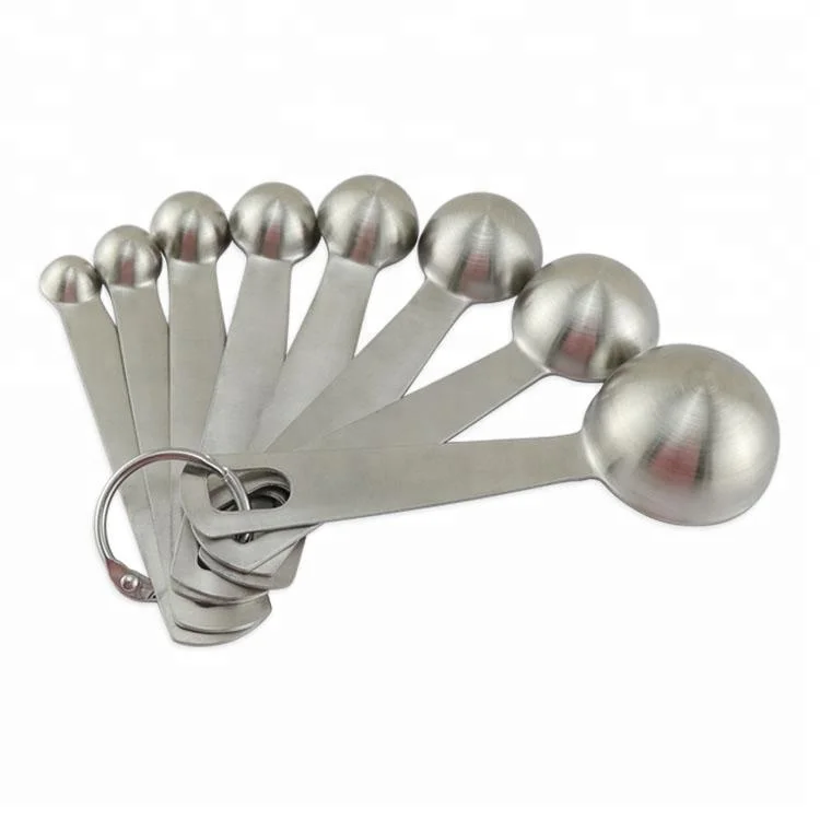 
Newest Product 8pcs Stainless Steel Coffee Measuring Spoons 