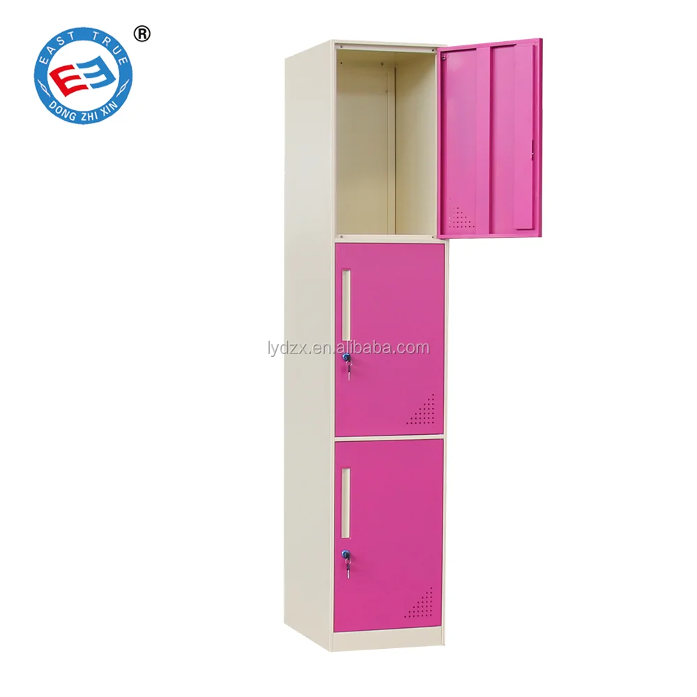 Сталь студенческий тренажерный зал трехуровневая полотно шкафчик металлический работник 3 дверь шкафчика яруса кружевных