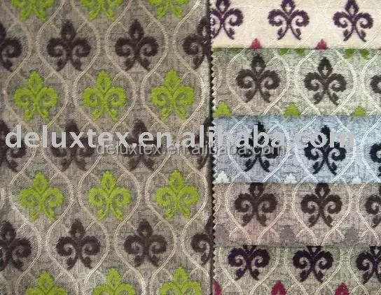 
Classical orient heavy upholstery china sofa chair cover pattern chenille fabric 