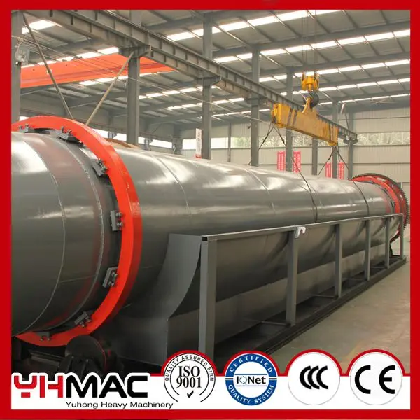 Henan Yuhong Rotary Sand Drum Cooler For Lime, Fertilizer And other Materials