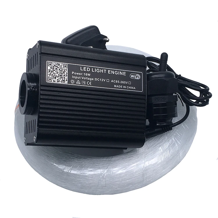 WIFI Smartphone Control RGBW LED Light Engine for optical fiber light Compatible with Alexa