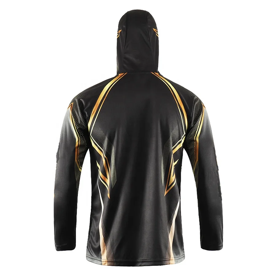 Футболка для рыбалки на заказ, одежда для рыбалки, спортивные топы, мужская и женская футболка с капюшоном и длинным рукавом для рыбалки