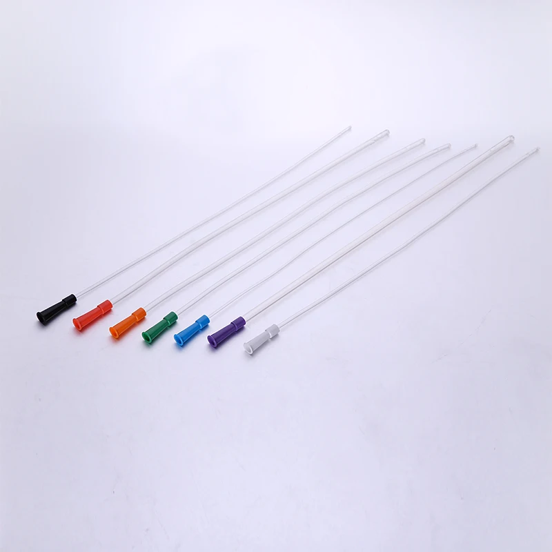 Disposable 20/40cm Medical Nelaton Catheter PVC Urinary Tubes with CE & ISO