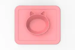 2021 новая миска для воды для домашних животных с силиконовым ковриком, миска для кормления