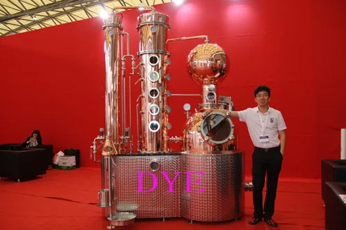 2016 DYE самый новый дистиллятор для производства виски и коньяк и ром