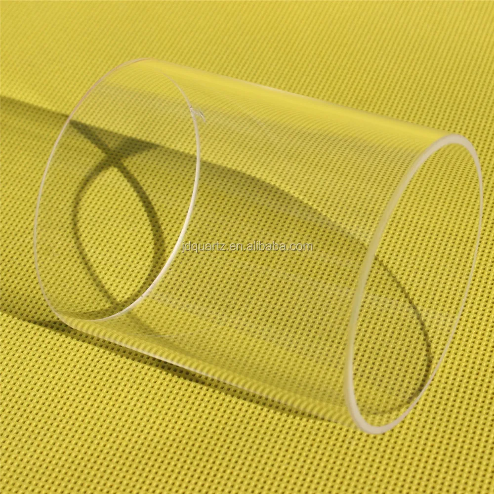 Clear Fused Quartz Tube ( One End Closed )