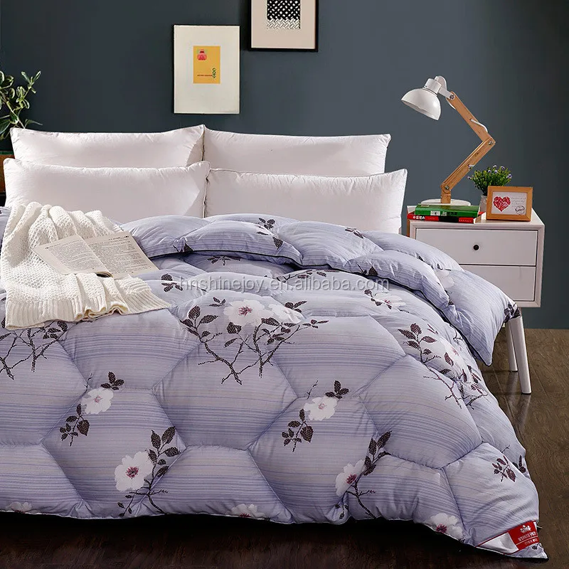 
Elegent Super Soft King Size Custom orange bedding cotton printed comforter 