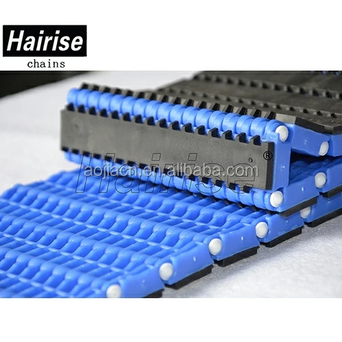 Modular Plastic 900 Blue Conveyor Belt rubber covering (Skid Resistance)