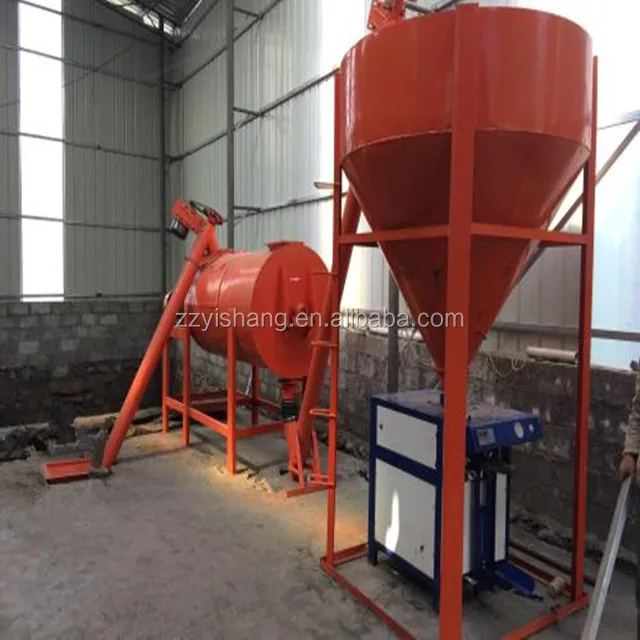 Tile glue manufacturing machine/mixing plant export to dubai