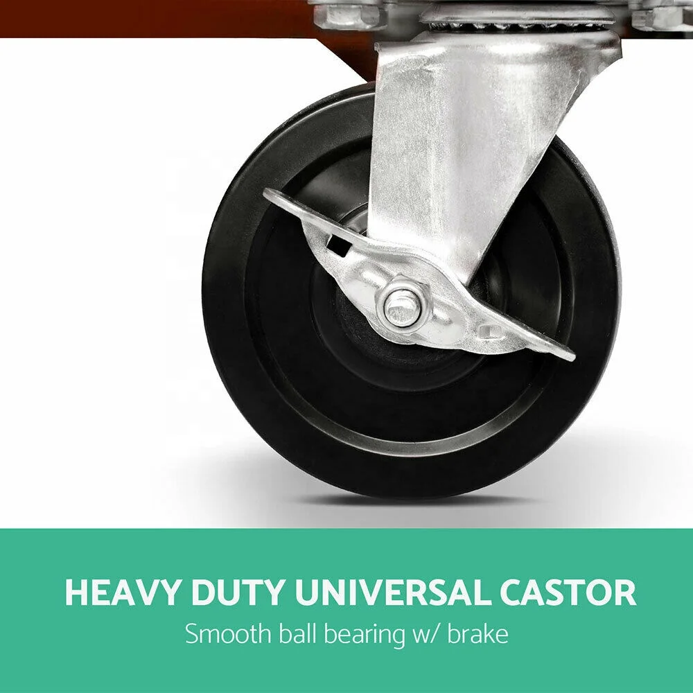 Heavy Duty 14 Drawers Garage Storage Steel Modular Tool Cabinet With Mechanic Trolley On Wheels