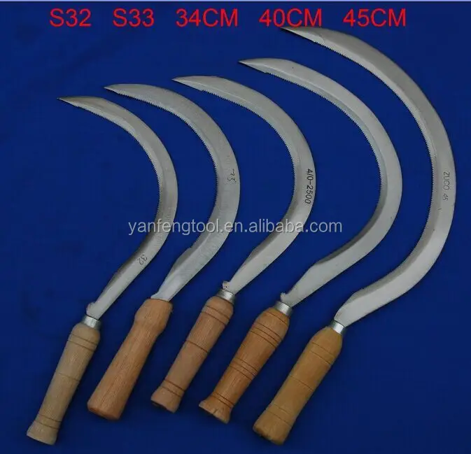 farming rice harvesting hand knife sickle