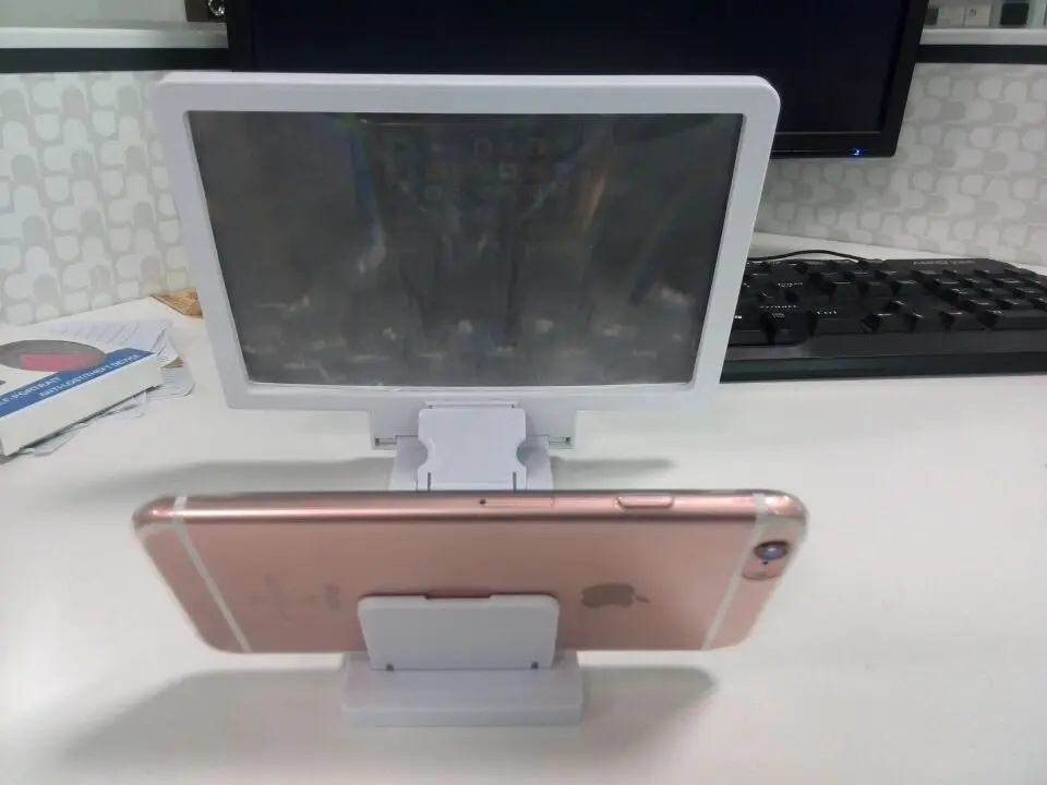 
2018 Mobile 3D screen enlarger for smartphone Large Screen Magnifier for Mobile Cell Phone Enlarge Screen 