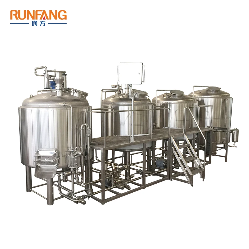 
1000L large beer brewing equipment beer factory equipment for sale 