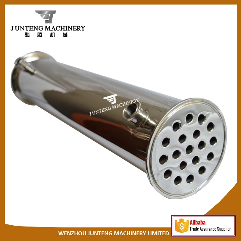 Sight Glass Distillation Column for Vodka Whishky Rum Moonshine Stills with Copper Bubble Cap Plate