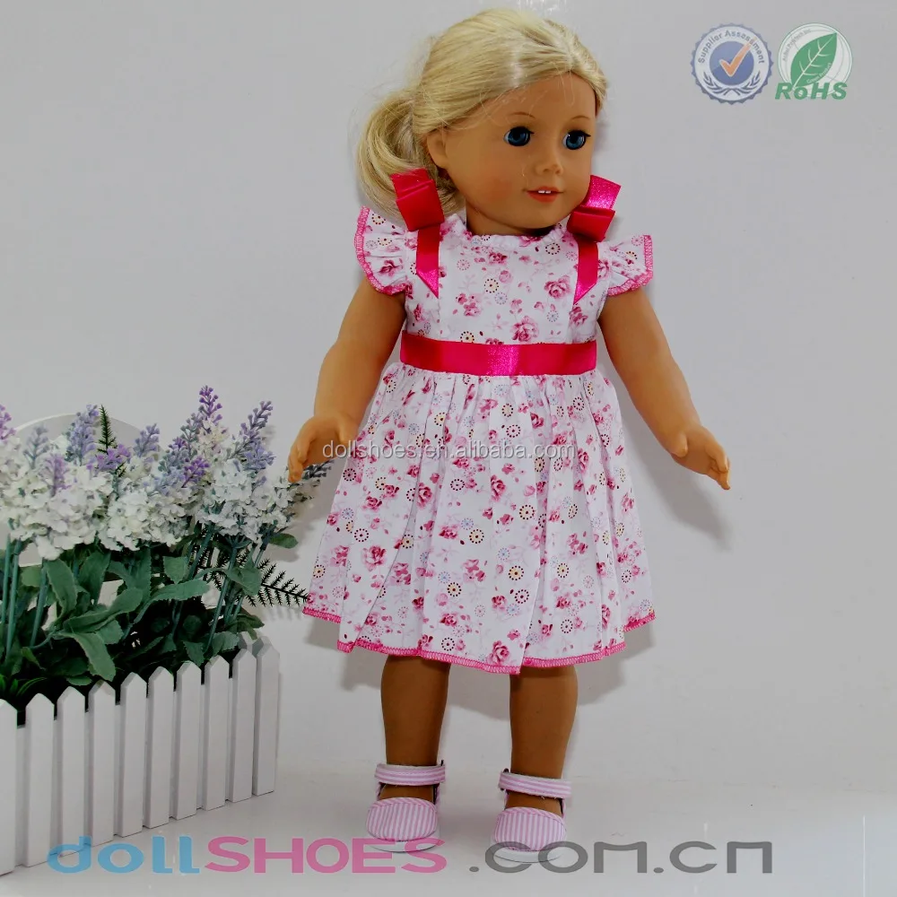 
sunny summer 18 inch amerian girl doll dress 